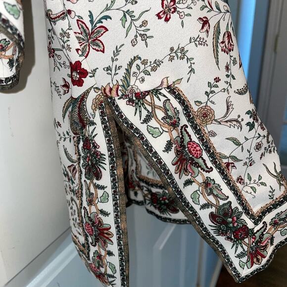 Max Studio Floral Open Front Kimono size Small - Picture 4 of 8